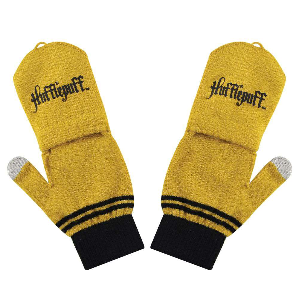 HP Hufflepuff Fingerless Handskar/Mitt cinereplicas