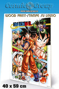 Dragon Ball Comic Strip Trätryck 40 x 59 cm pyramid international
