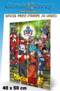 Dragon Ball Tournament Wood Print 40 x 59 cm pyramid international