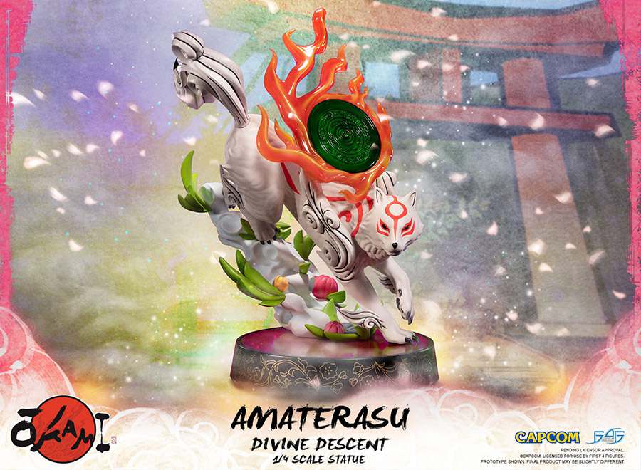 Amaterasu Gudomlig Nedstigning Staty first4figures