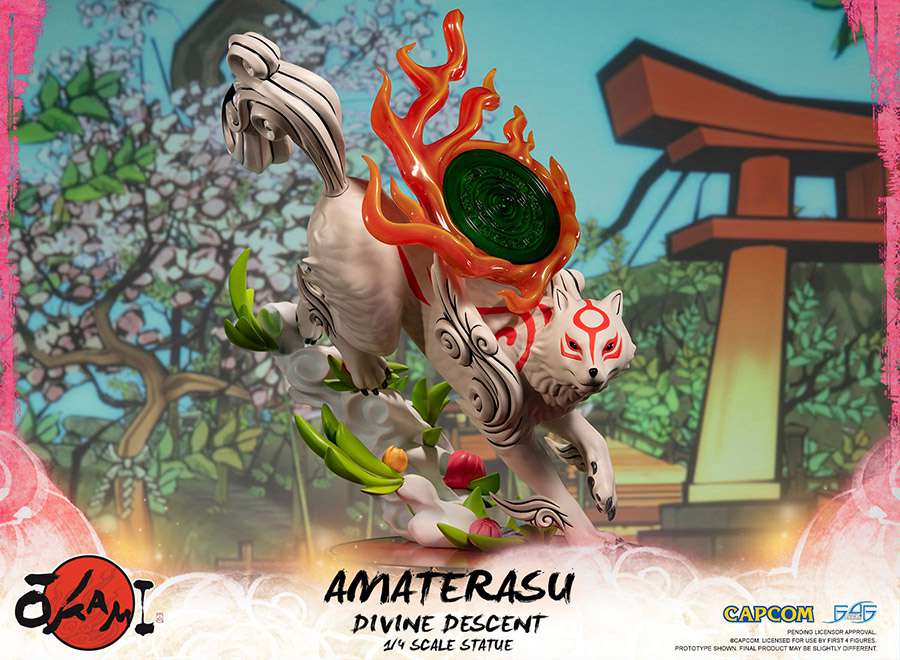 Amaterasu Gudomlig Nedstigning Staty first4figures