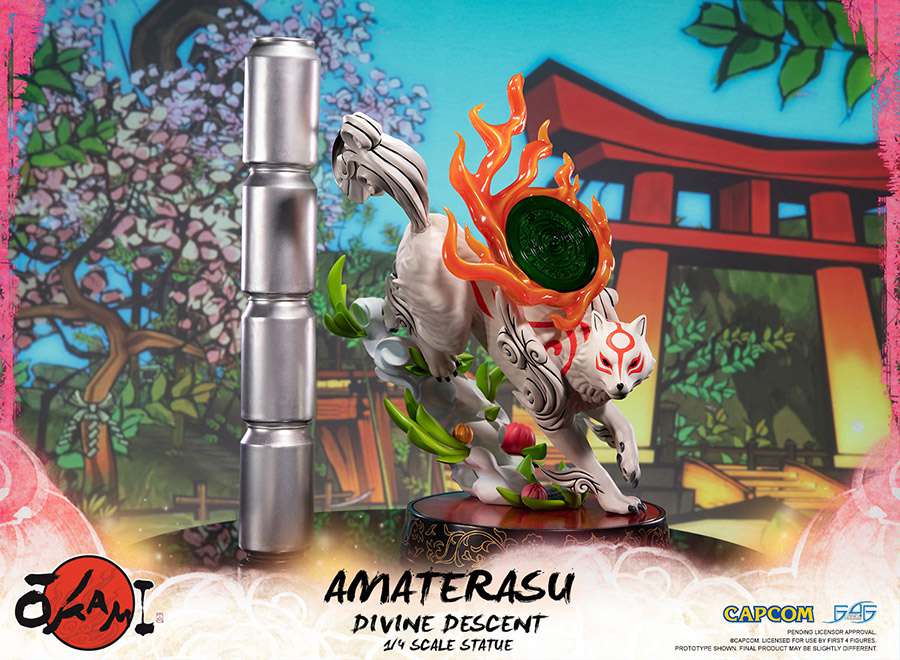 Amaterasu Gudomlig Nedstigning Staty first4figures