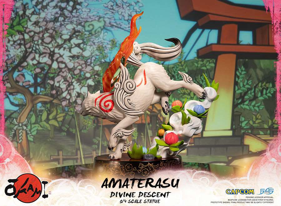 Amaterasu Gudomlig Nedstigning Staty first4figures