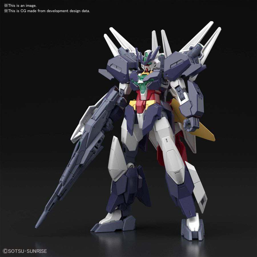 HGBD:R Gundam Uraven 1/144 Byggsats bandai model kit gunpla