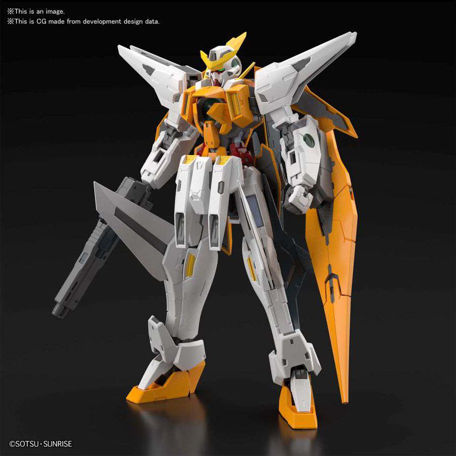 MG Gundam Kyrios 1/100 Byggsats – Högkvalitativ Modell bandai model kit gunpla