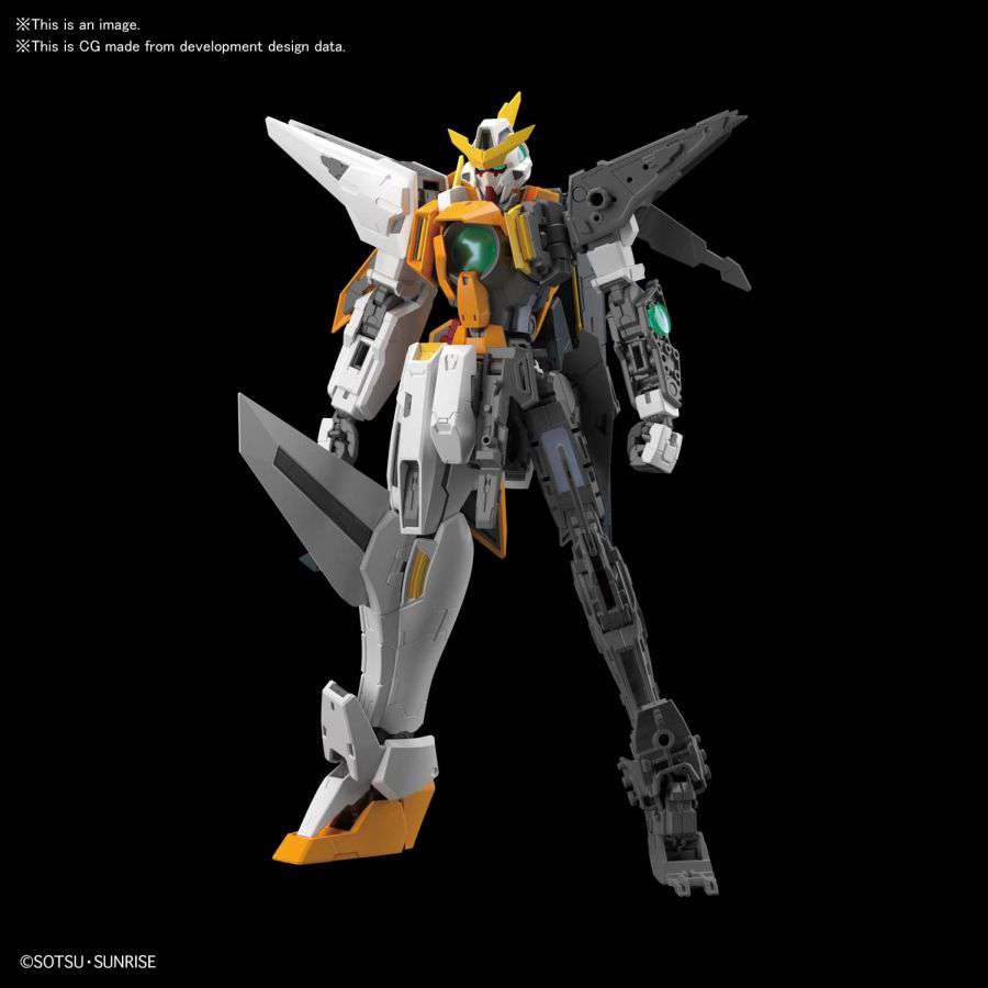 MG Gundam Kyrios 1/100 Byggsats – Högkvalitativ Modell bandai model kit gunpla