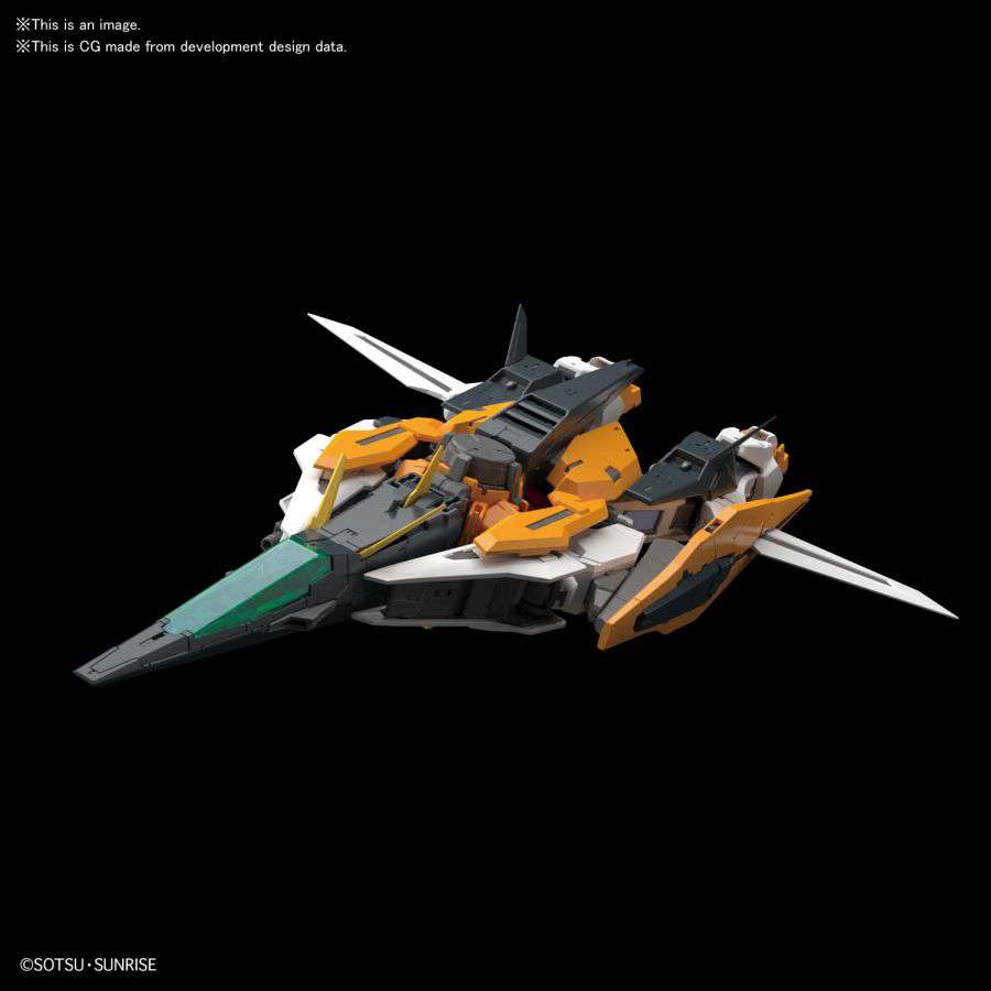 MG Gundam Kyrios 1/100 Byggsats – Högkvalitativ Modell bandai model kit gunpla