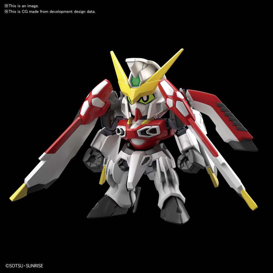 SD Cross Silhouette Gundam Phoenix - En Fantastisk Modellkit bandai model kit gunpla
