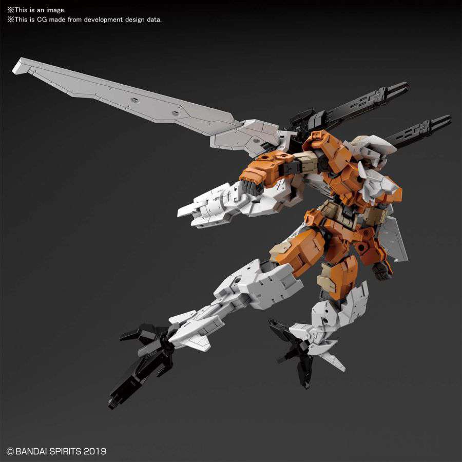 30mm EEXM-17 Alto Flight Type Orange 1/144 bandai model kit gunpla