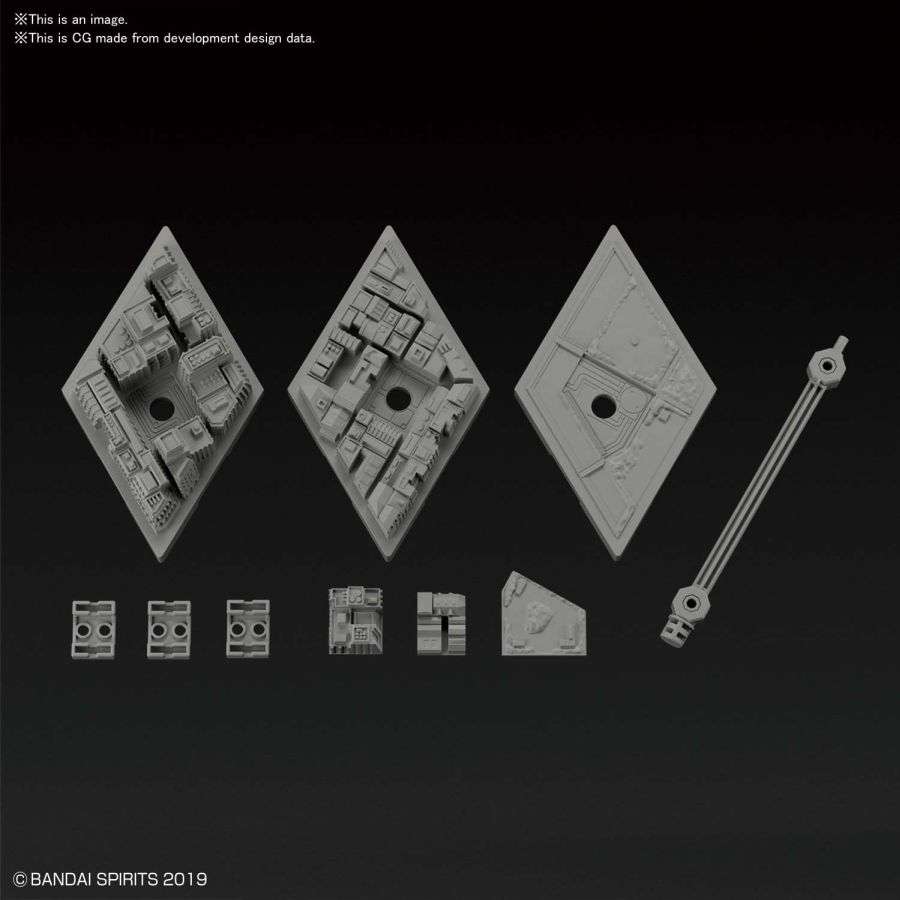 Anpassa scenbaserat landskap - Ver bandai model kit gunpla