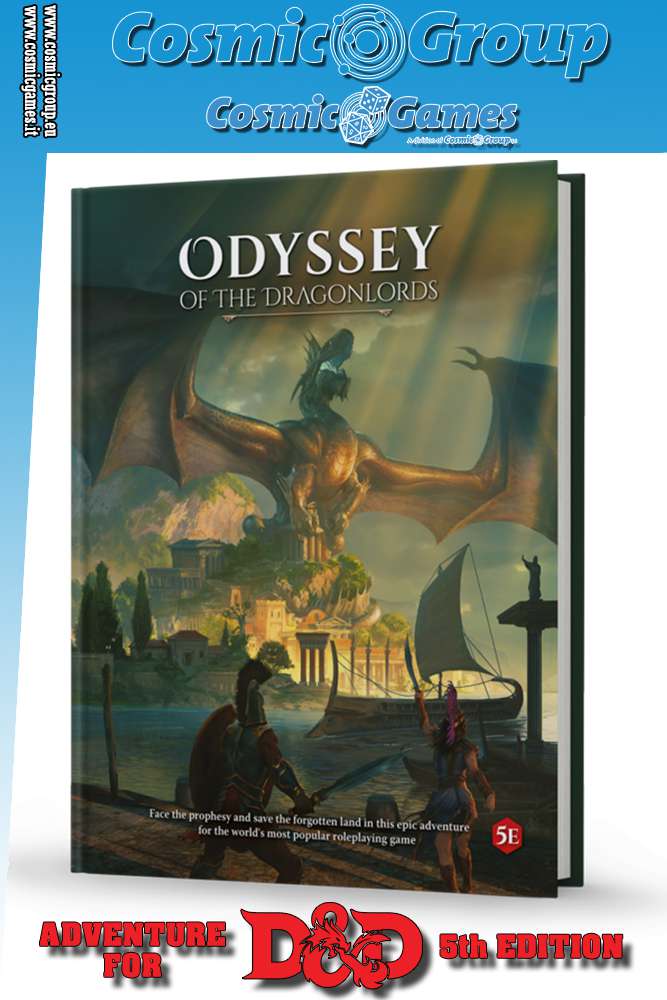 Odyssey of the Dragonlords - Äventyr för D&D Spelare modiphius