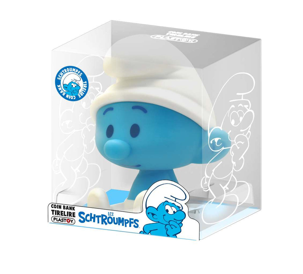 Smurf Chibi Pengarbank – Spara med Stil plastoy
