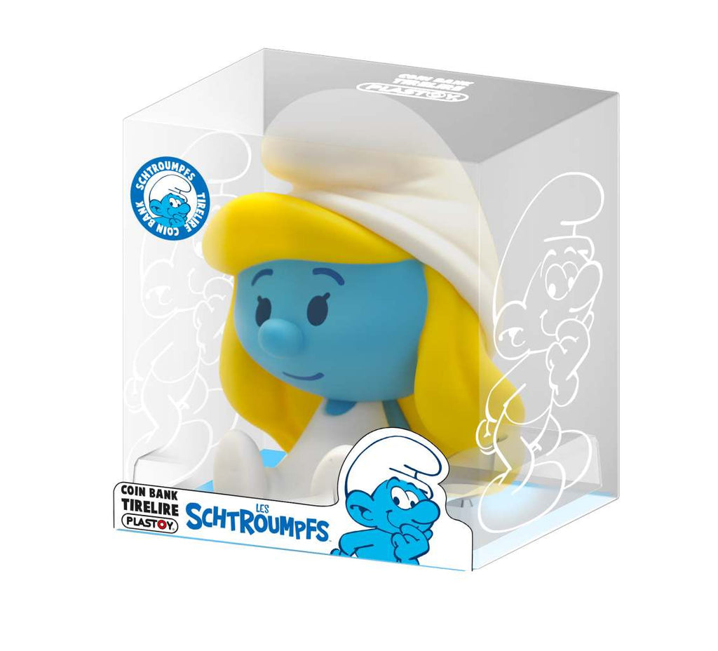 Smurf Smurfette Chibi Pengabank plastoy