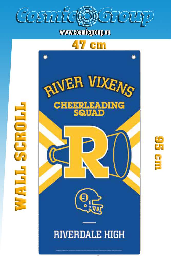 Riverdale Cheerleading Väggbanner bs studio