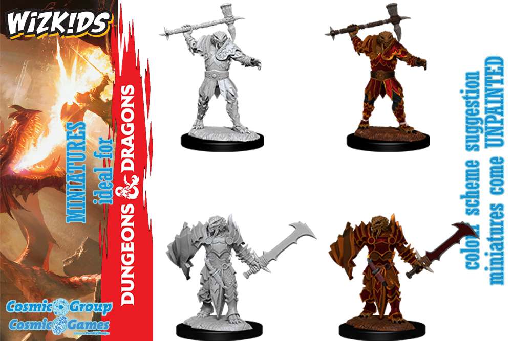 D&D Nolzur's Marvelous Unpainted Miniatures: Dragonborn Male Paladin wizkids
