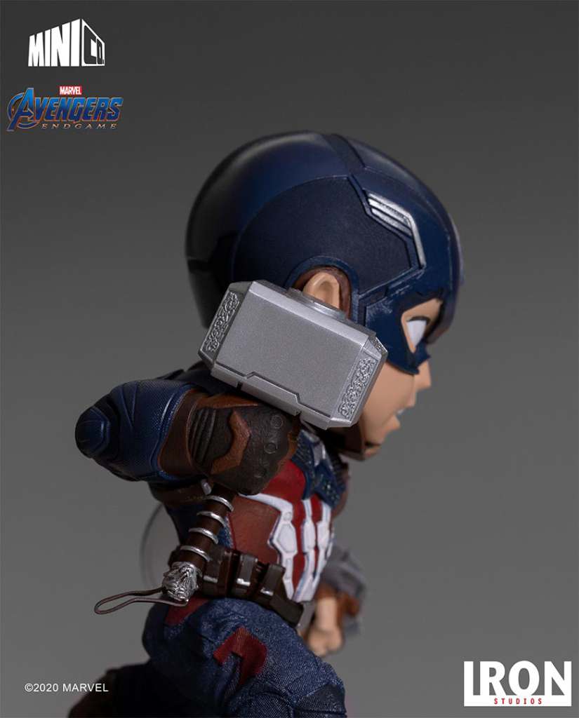 Avengers Endgame Captain America MiniCo Staty iron studios