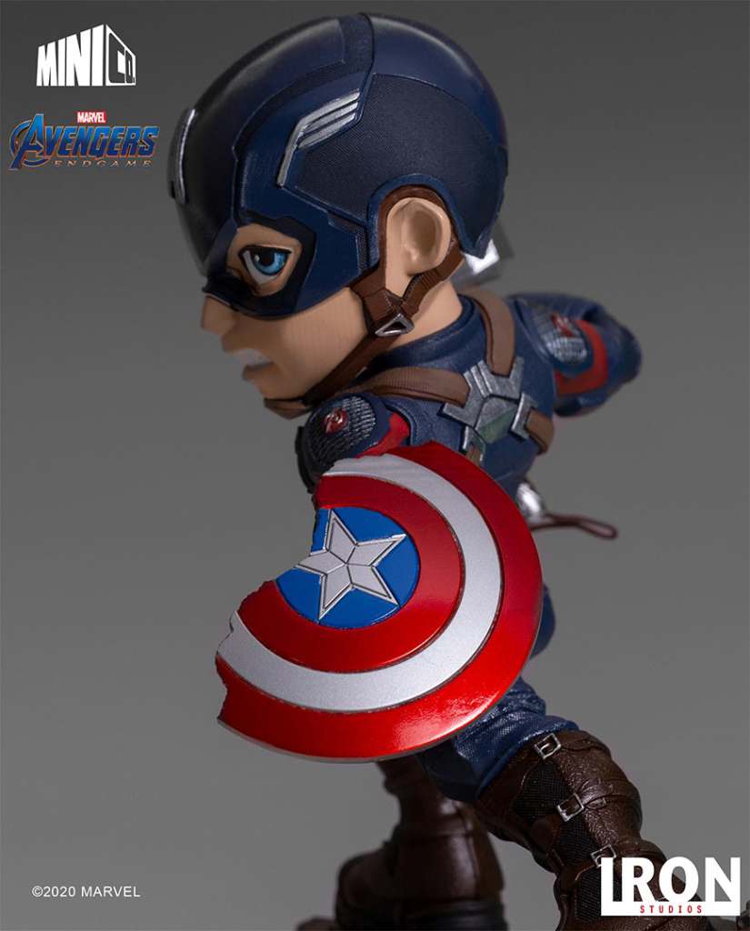 Avengers Endgame Captain America MiniCo Staty iron studios