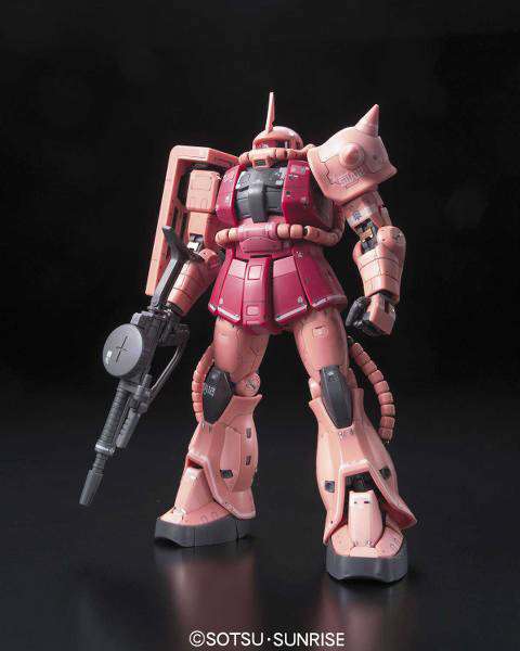 RG Zaku MS-06S 1/144 Byggsats bandai model kit gunpla