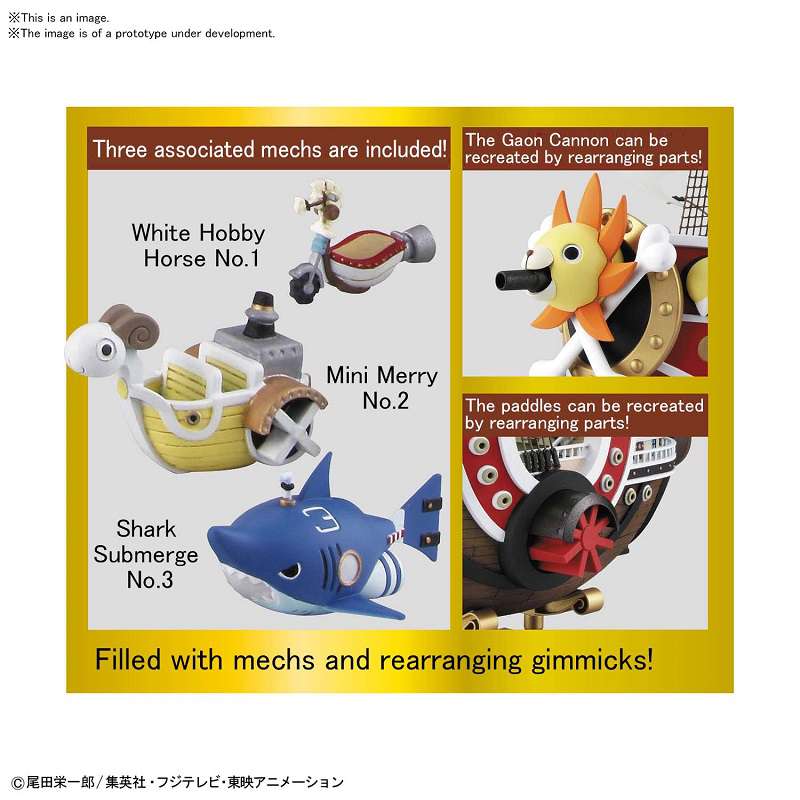 One Piece Thousand Sunny - Land of Wano V bandai model kit gunpla