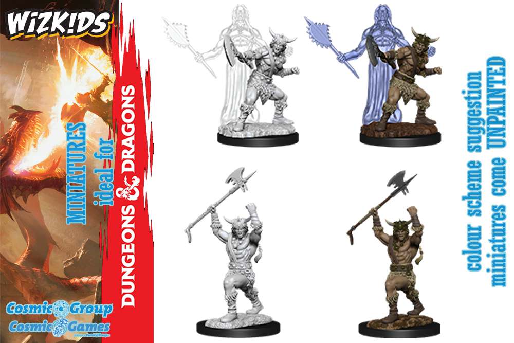 D&D Nolzur's Marvelous Miniatures: Human Male Barbarian 2 wizkids