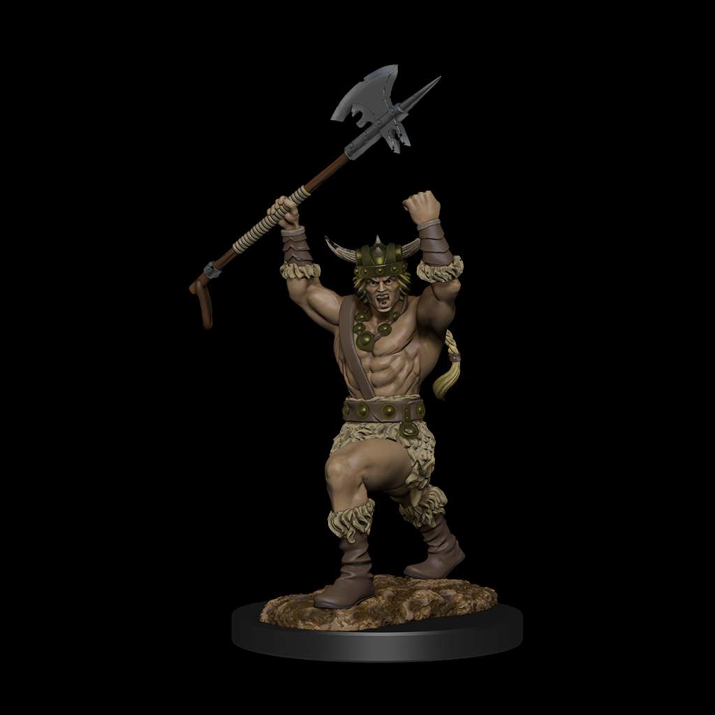 D&D Nolzur's Marvelous Miniatures: Human Male Barbarian 2 wizkids