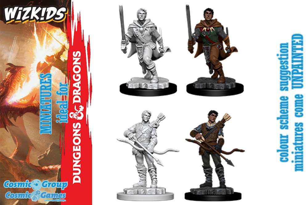 D&D Nolzur's Marvelous Miniatures: Human Male Ranger 2 wizkids