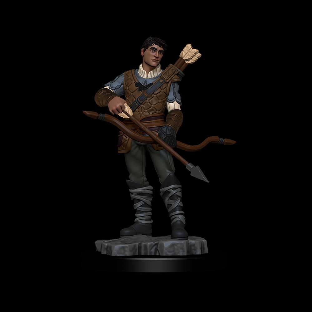 D&D Nolzur's Marvelous Miniatures: Human Male Ranger 2 wizkids