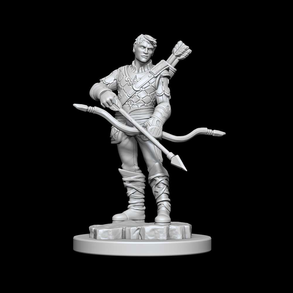 D&D Nolzur's Marvelous Miniatures: Human Male Ranger 2 wizkids