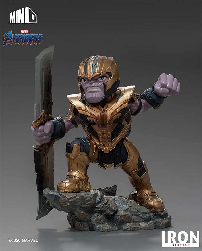 Avengers Endgame Thanos MiniCo Staty iron studios