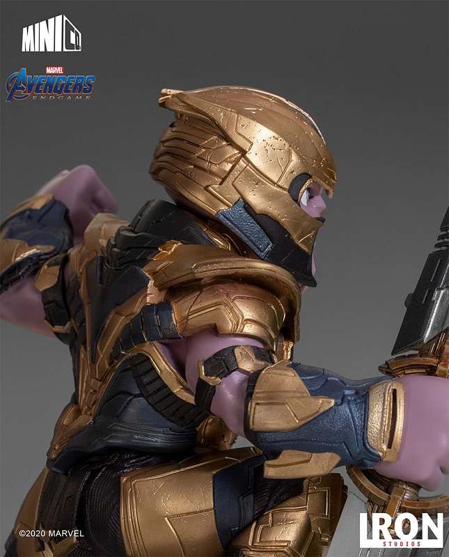 Avengers Endgame Thanos MiniCo Staty iron studios