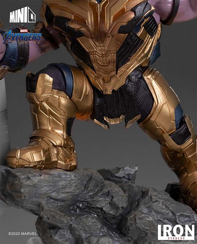 Avengers Endgame Thanos MiniCo Staty iron studios