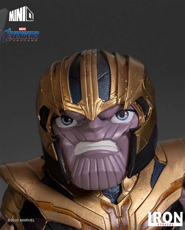 Avengers Endgame Thanos MiniCo Staty iron studios