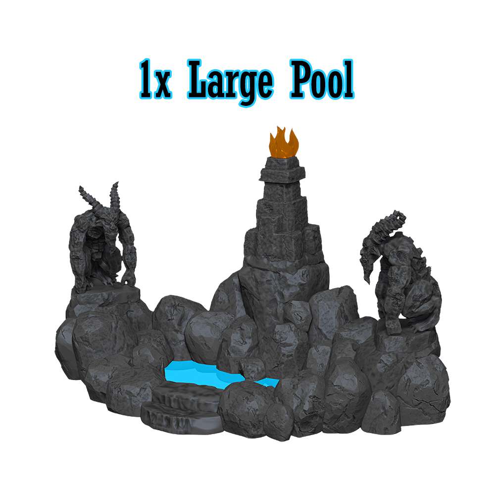WizKids Um Pools & Pillars Set wizkids