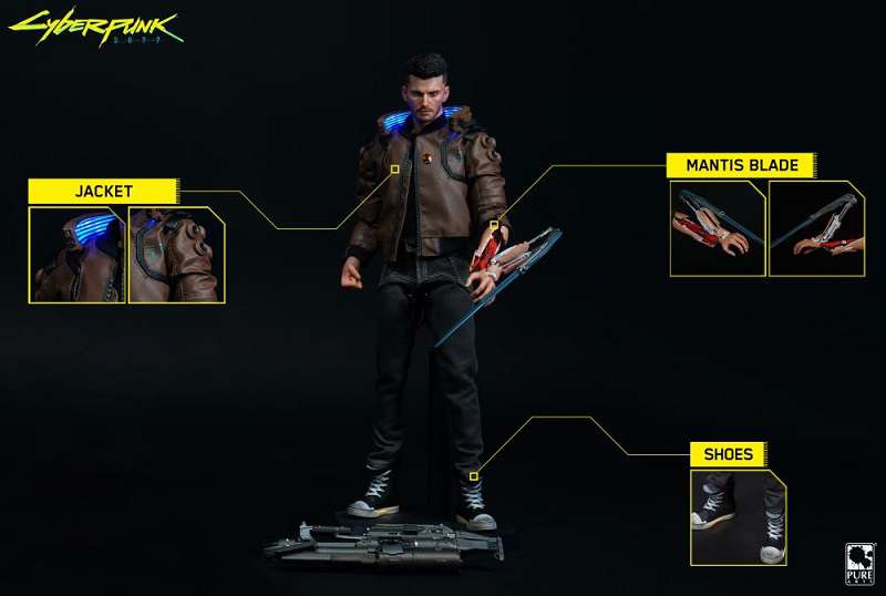 Cyberpunk 2077 V Male 1/6 Figur pure arts