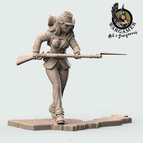 54 mm Clara från unionens infanteri