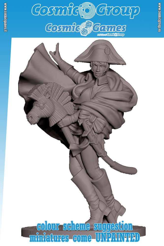 54 mm Bonnie the Empress - Resinkomponenter för Minifigurer hot and dangerous