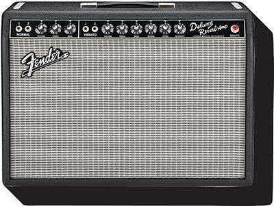 Fender Deluxe Reverb Magnet - Ikonisk Musik Magnet aquarius ent