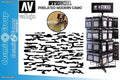 Stencil STCAM004 Pixelated Modern Camo - Robotto