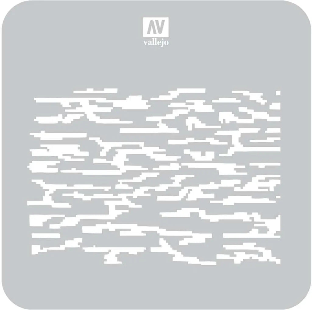 Stencil STCAM004 Pixelated Modern Camo - Robotto