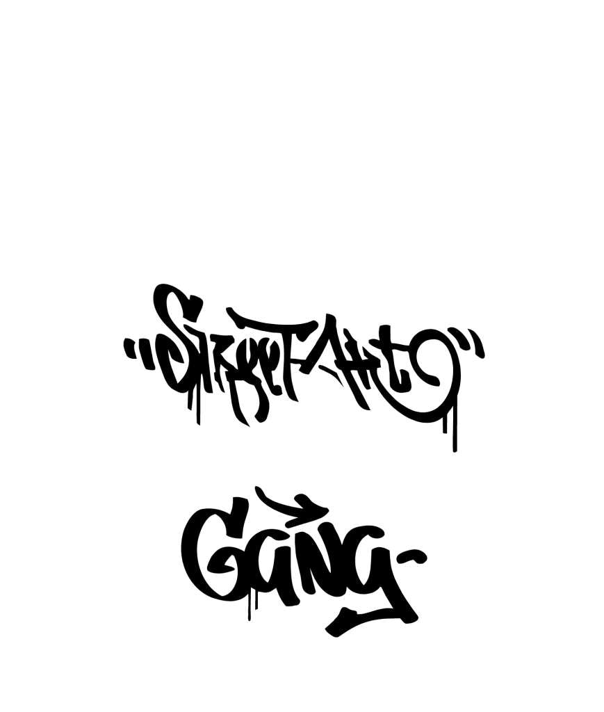 Stencil stlet004 Street Art 2 vallejo