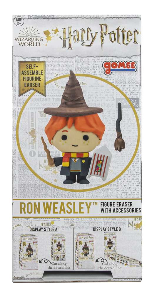 HP Ron Figurine Radergummis Visningslåda (10 stycken) cinereplicas