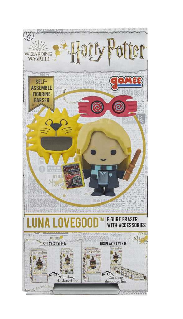 HP Luna Figurer Gummirader Display Box (10) cinereplicas