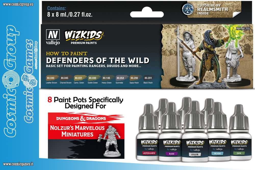 Wizkids Premium Färgsats av Vallejo - Det Vilda Försvarare - Robotto