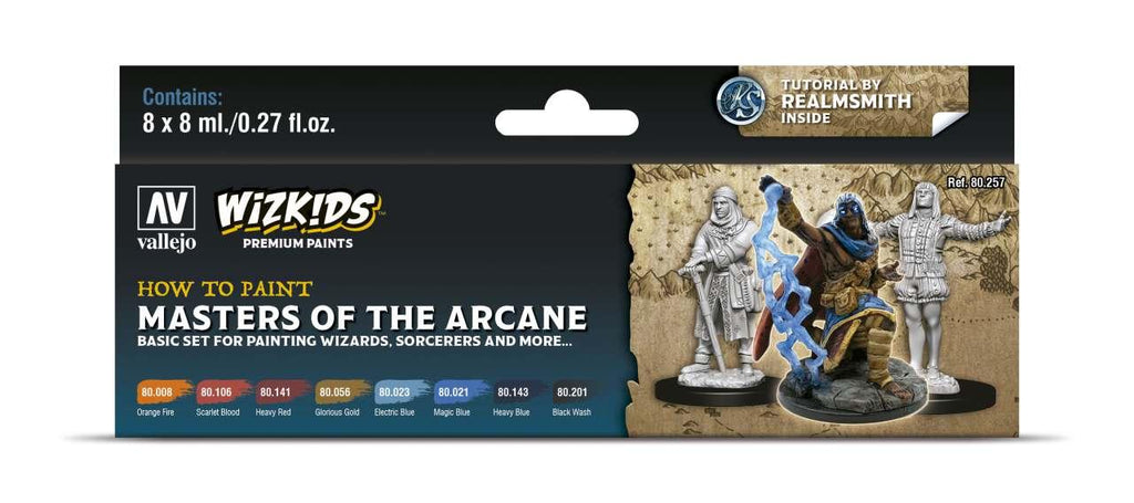 Wizkids Premium Paint Set - Masters of the Arcane - Robotto