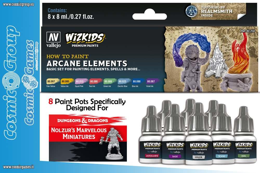Wizkids Premium Paint Set - Arcane Elements - Robotto