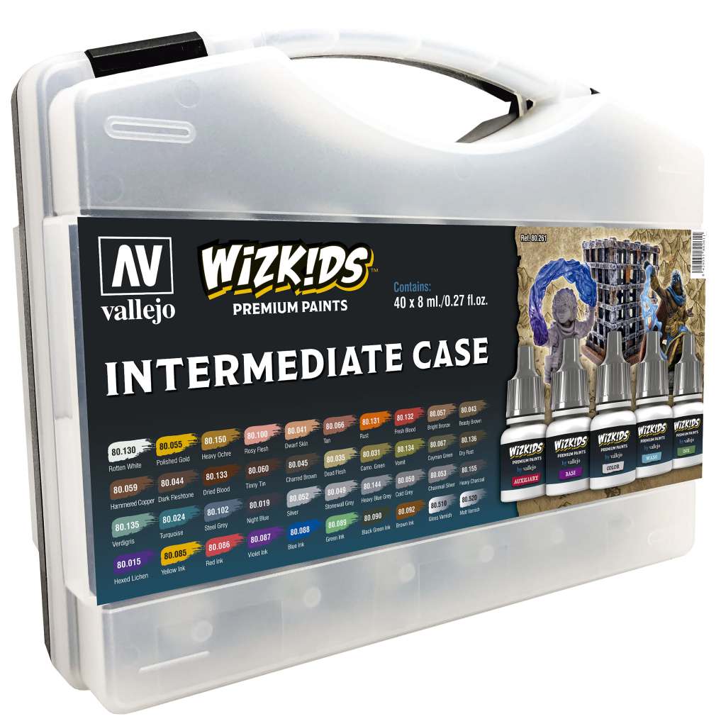 Wizkids Premium Färgset av Vallejo - Mellanfal vallejo