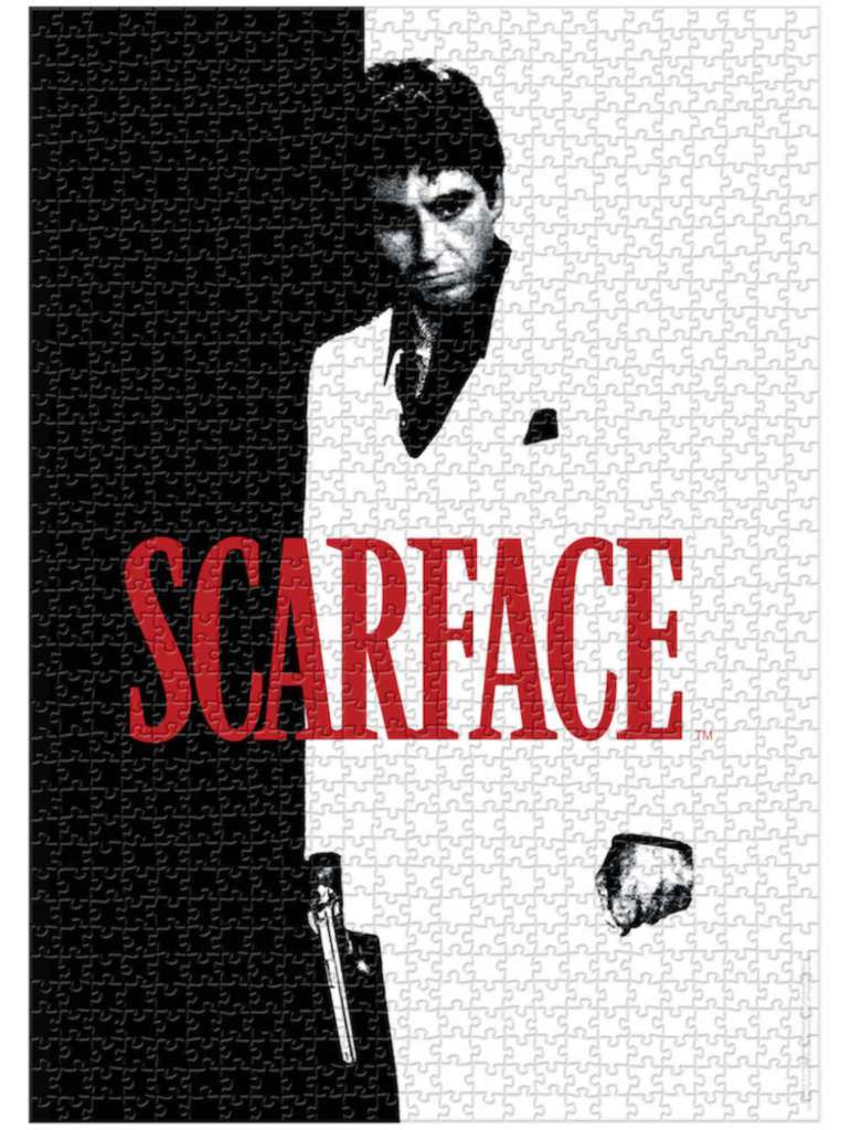 Scarface Poster 1000 Bitars Pussel sd toys