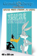 Looney Tunes You R Despicable Trätryck pyramid international
