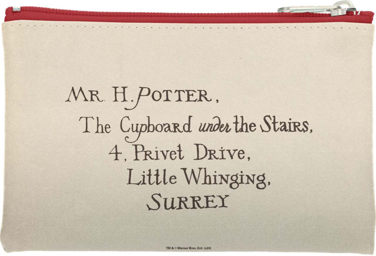HP Hogwarts Brev Rektangulär Pouch sd toys
