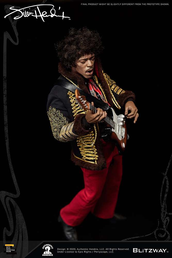 Jimi Hendrix 1/6 Action Figur blitzway